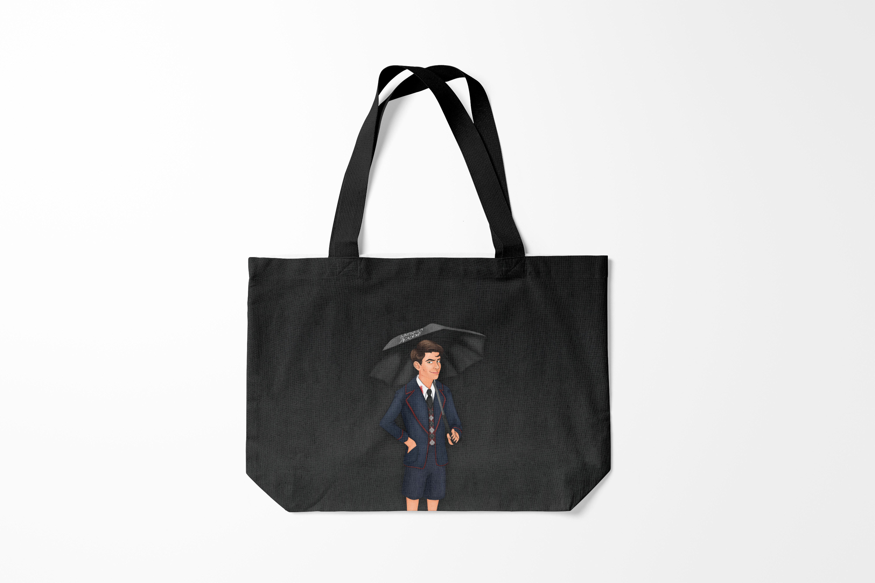

Сумка шoппер унисекс Burnettie Разное The umbrella academy, черный, Разное The umbrella academy
