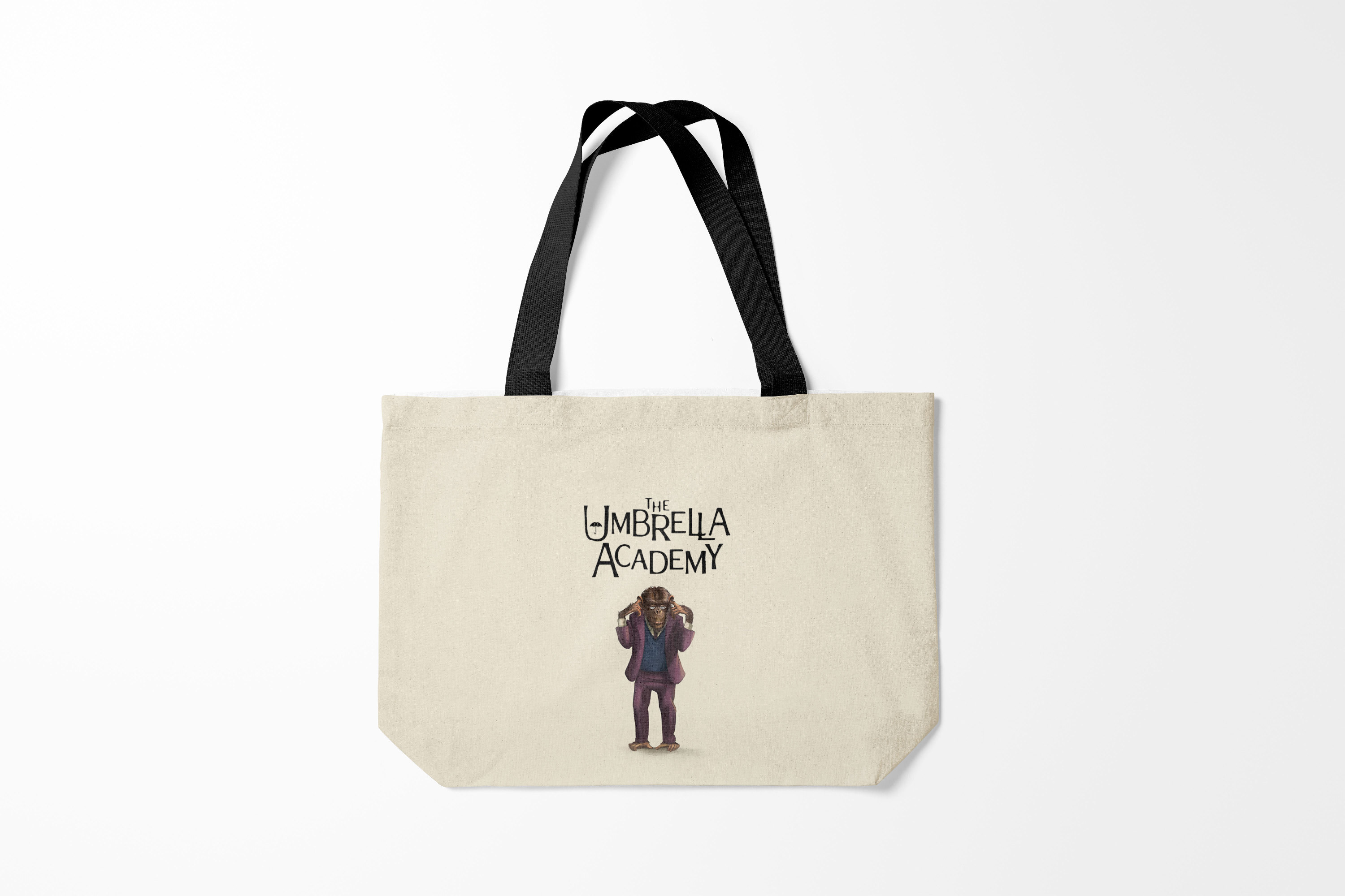 

Сумка шoппер унисекс Burnettie Разное The umbrella academy, бежевый, Разное The umbrella academy