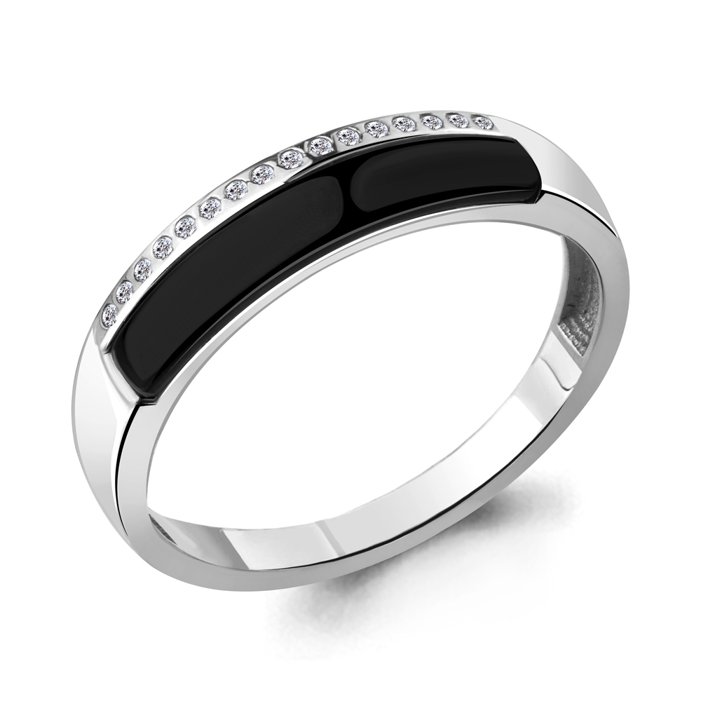 

Кольцо из серебра р. 16,5 AQUAMARINE 68408А_925_р, 68408А_925_р