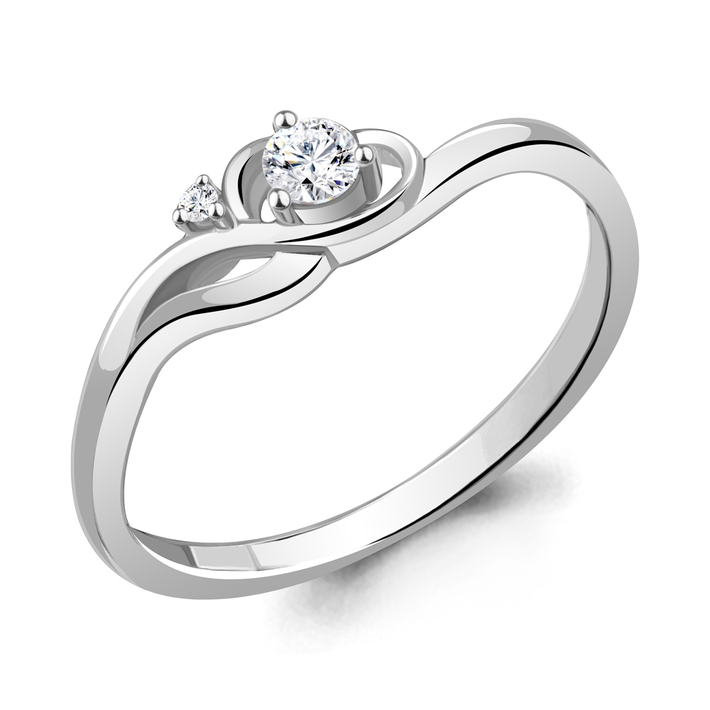 

Кольцо из серебра р. 17 AQUAMARINE 67421А_925_р, 67421А_925_р