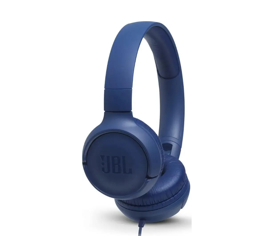 

Наушники JBL T500BLU синий, T500BLU