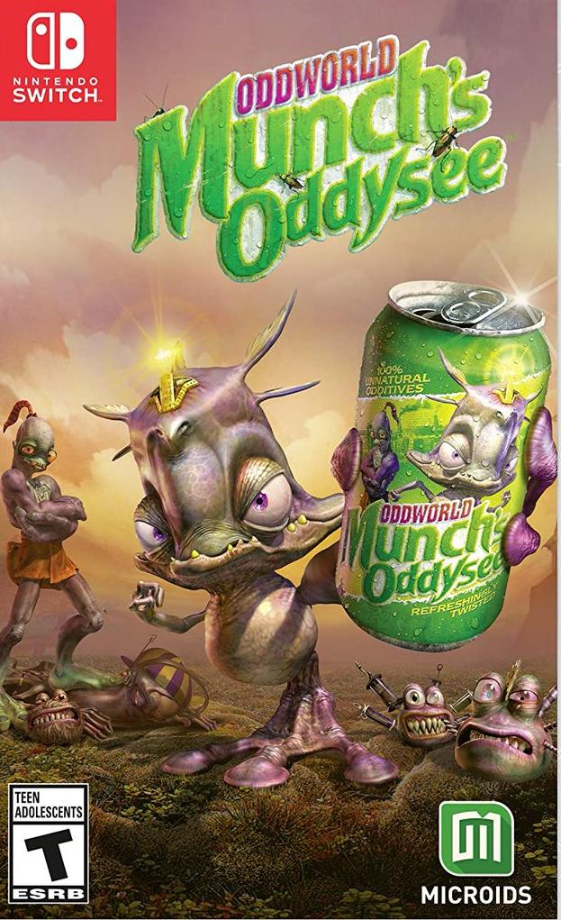 Игра Oddworld: Munch's Oddysee (Switch)