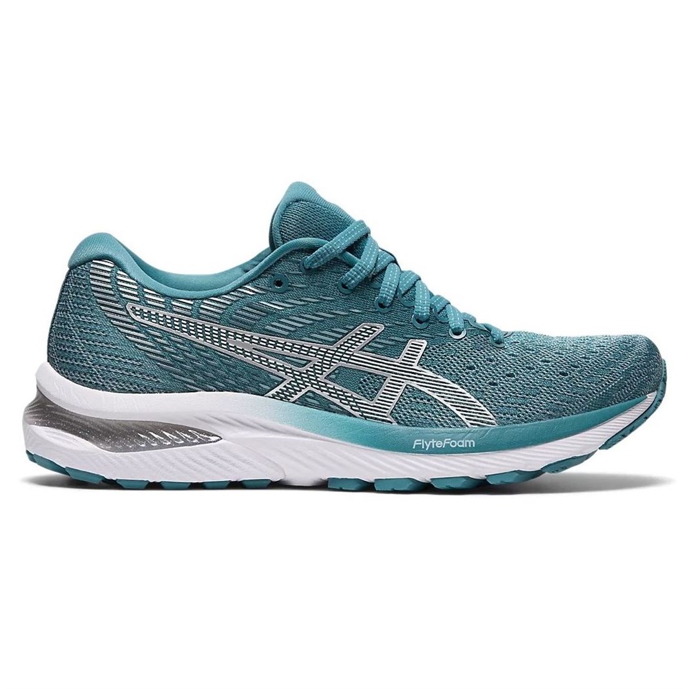 фото Кроссовки женские asics cumulus 1012a741 голубые 10.5 us