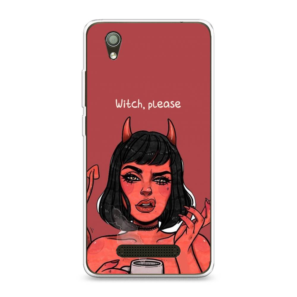 

Чехол Awog на ZTE Blade X3 / ЗТЕ Блэйд X3 "Evil Girl", Разноцветный, 130650-6