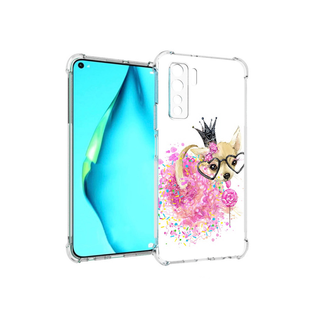 

Чехол MyPads Tocco для Huawei Nova 7 SE сладкая принцесса, Прозрачный, Tocco