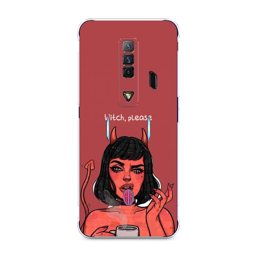 Чехол Awog на ZTE Nubia Red Magic 7 / ЗТЕ Нубиа Ред Мэджик 7 Evil Girl