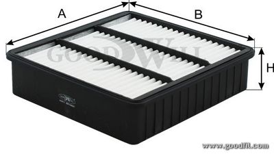 

Фильтр Воздушный Mitsubishi Goodwill Ag511