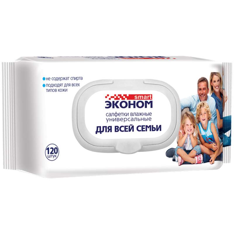 

Влажные салфетки АВАНГАРД, артикул 319902, 120шт. х 3 упак.