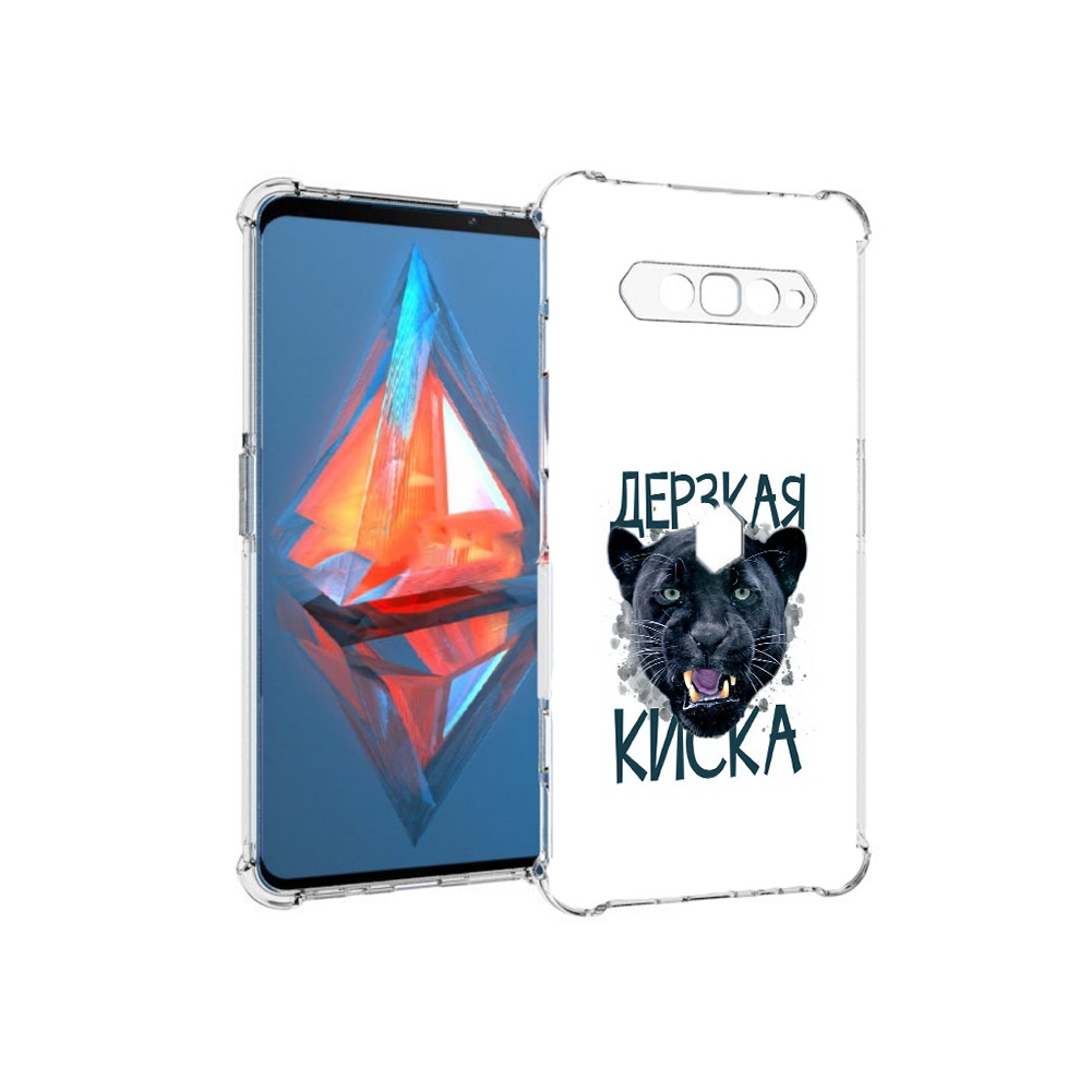 

Чехол MyPads Tocco для Xiaomi Black Shark 4 дерзкая киска (PT162389.266.319), Прозрачный, Tocco