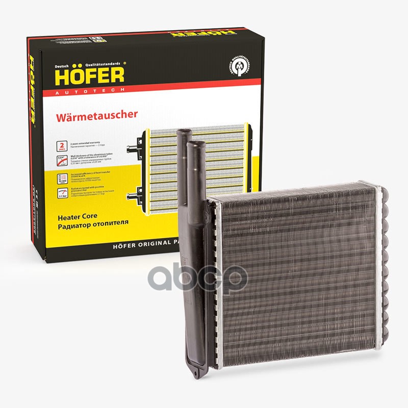 Радиатор Отопителя Ваз 1118 Алюминий Hofer HOFER арт. HF 730 227