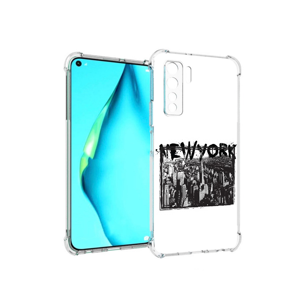 

Чехол MyPads Tocco для Huawei Nova 7 SE че, Прозрачный, Tocco