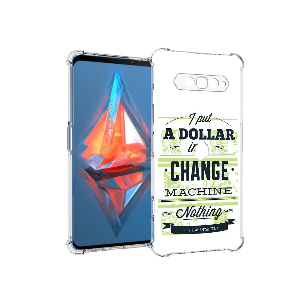 

Чехол MyPads Tocco для Xiaomi Black Shark 4 доллар надпись (PT162389.266.336), Прозрачный, Tocco