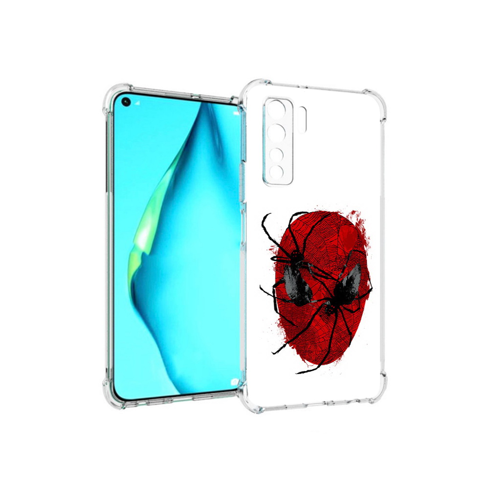 

Чехол MyPads Tocco для Huawei Nova 7 SE человек паук, Прозрачный, Tocco