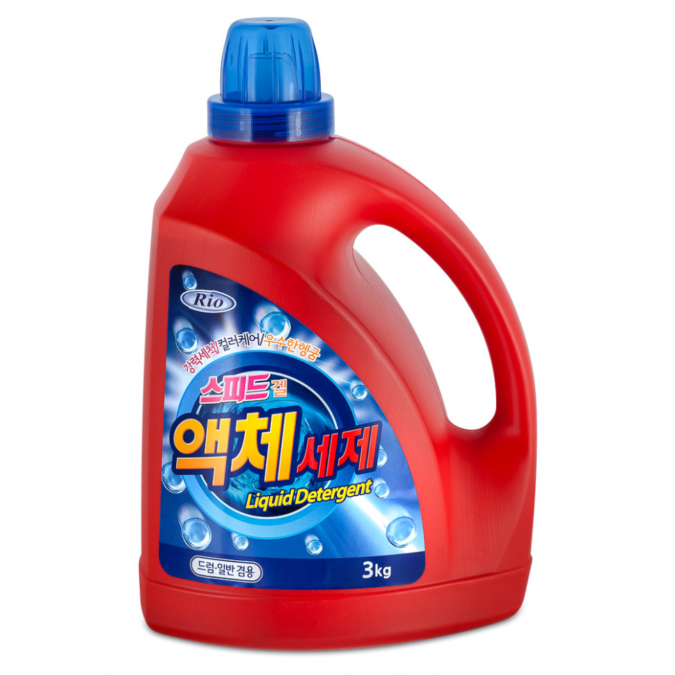 фото Rio гель для стирки speed gel liquid detergent 3 кг