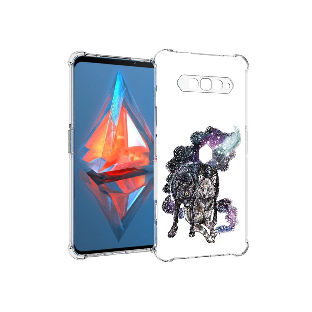 

Чехол MyPads Tocco для Xiaomi Black Shark 4 звездные волки (PT162389.266.352), Прозрачный, Tocco