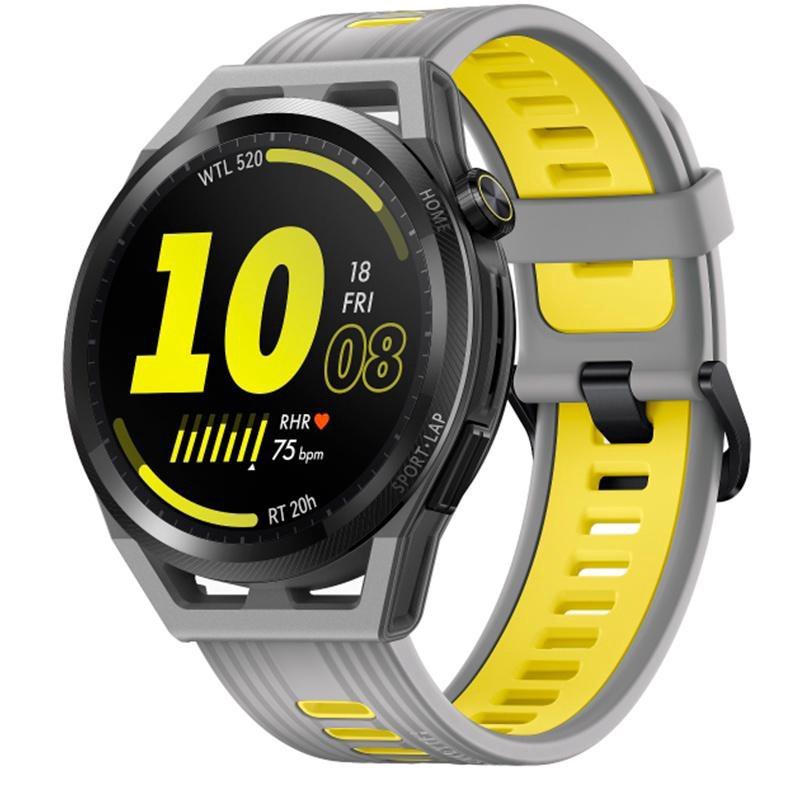 

Смарт-часы Huawei Watch GT Runner-B19A, 1.43", черный / серый [55028108]
