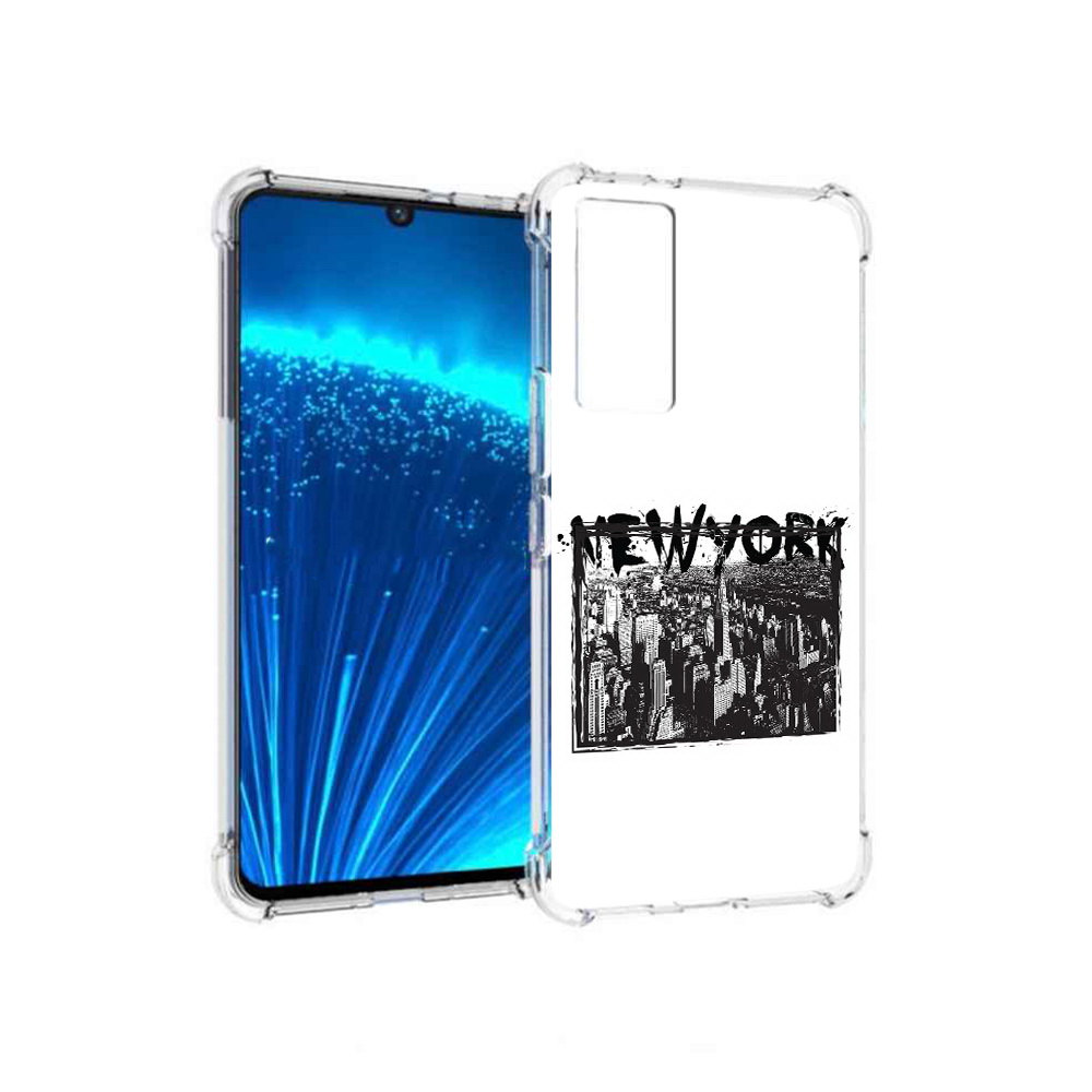 

Чехол MyPads Tocco для Vivo V21E че (PT226954.394.671), Прозрачный, Tocco