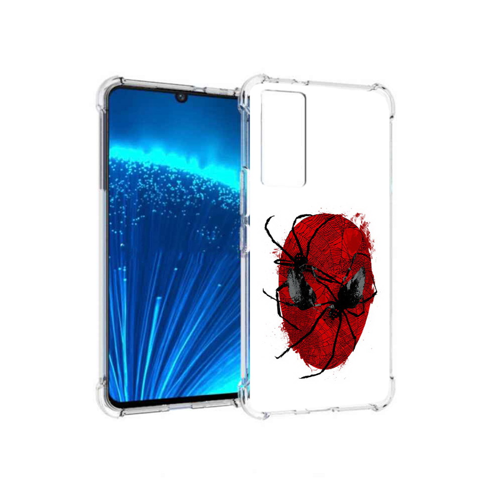

Чехол MyPads Tocco для Vivo V21E человек паук (PT226954.394.673), Прозрачный, Tocco