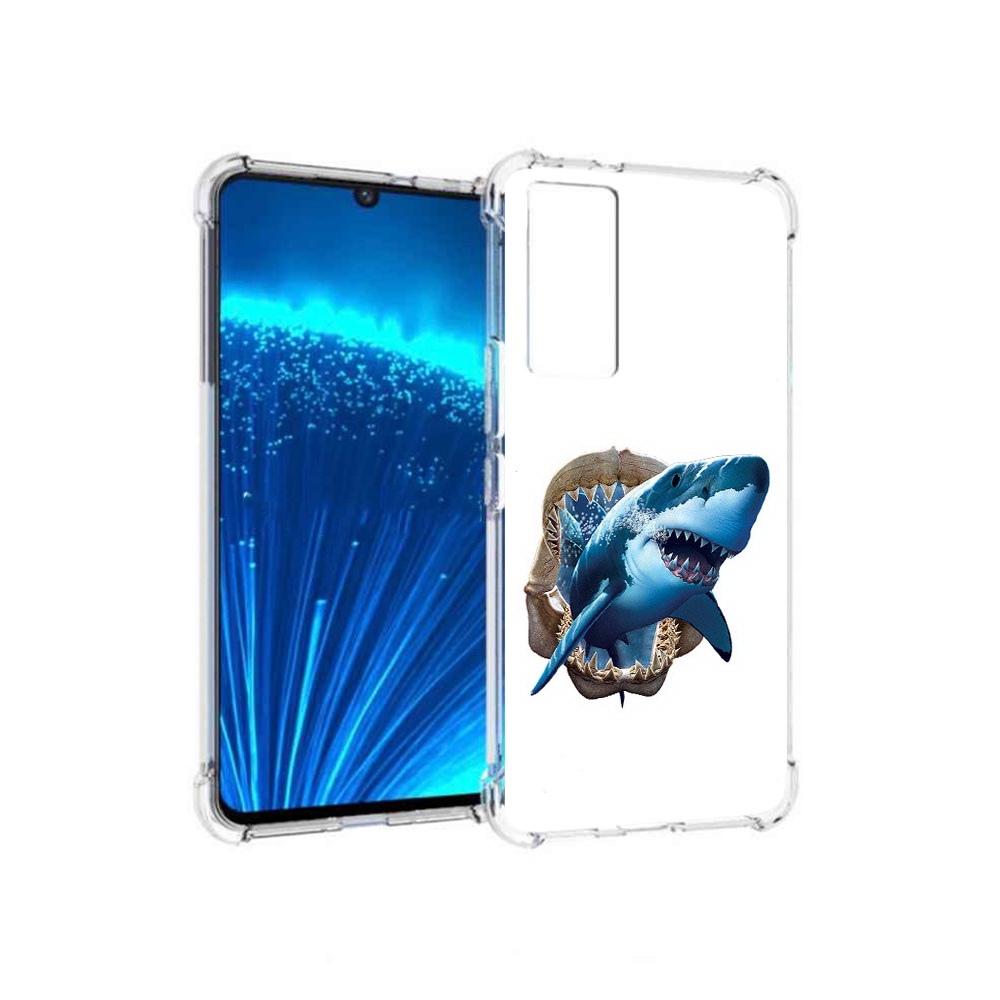 

Чехол MyPads Tocco для Vivo V21E челюсти (PT226954.394.675), Прозрачный, Tocco