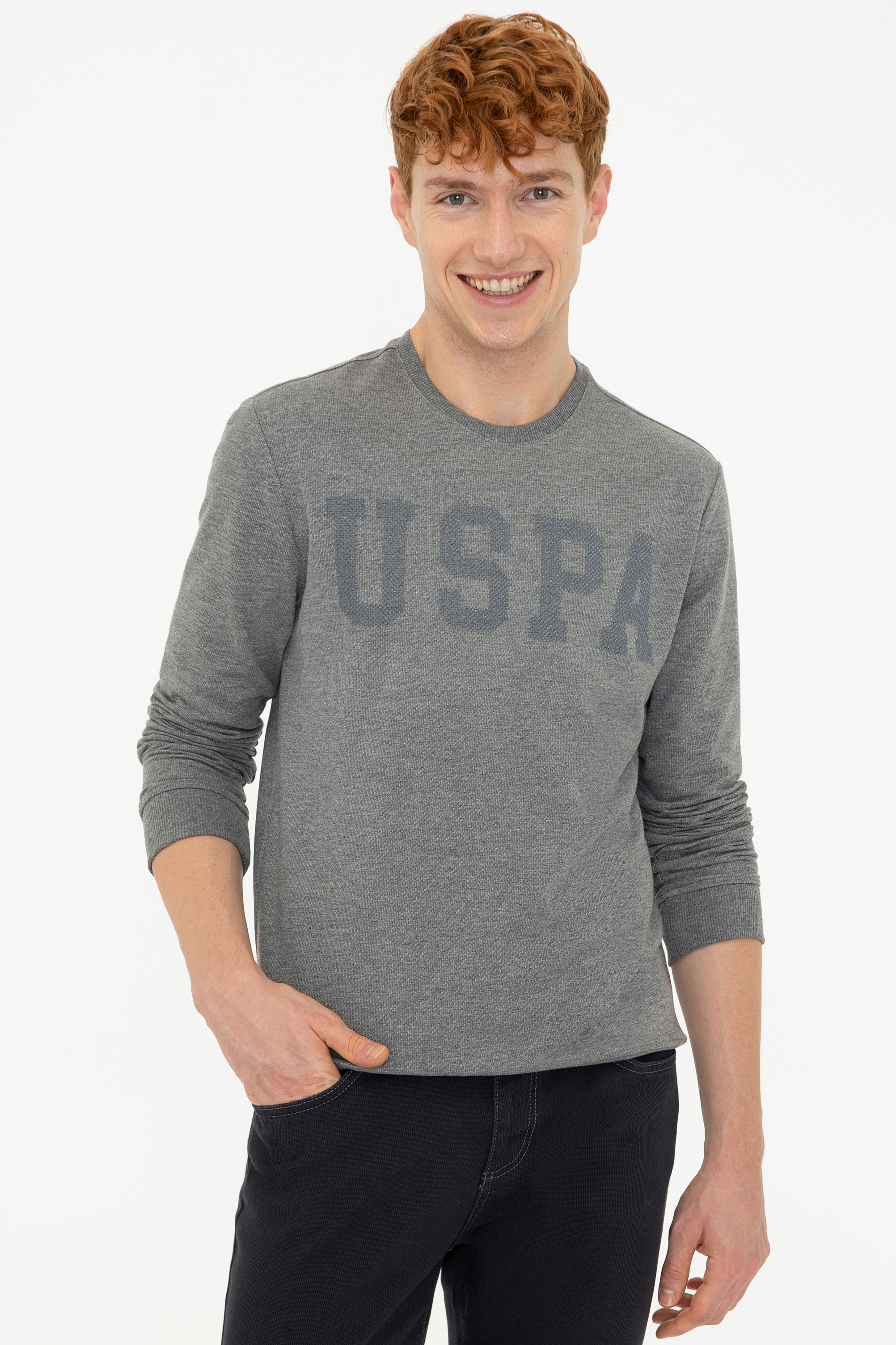

Свитшот мужской U.S. POLO Assn. G081SZ0820TOROSSK21 серый L, G081SZ0820TOROSSK21