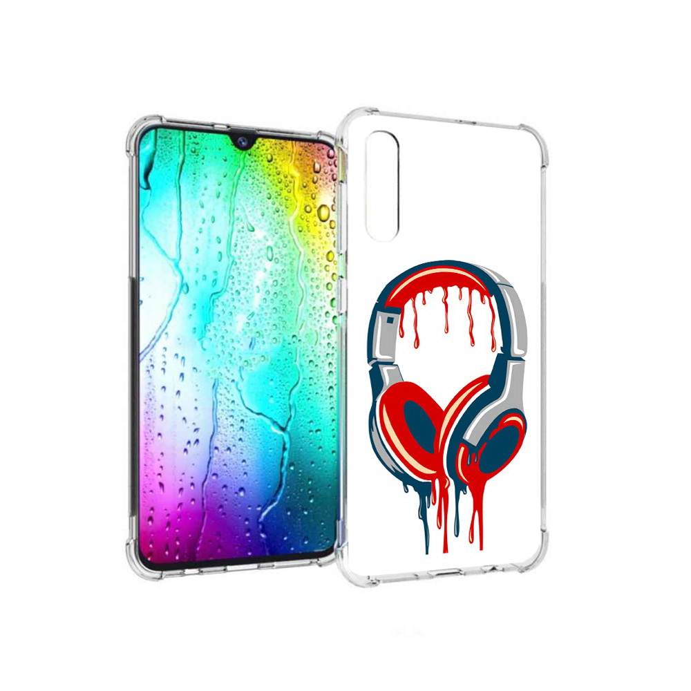 

Чехол MyPads Tocco для Samsung Galaxy A30s не делай громко (PT226907.519.517), Прозрачный, Tocco