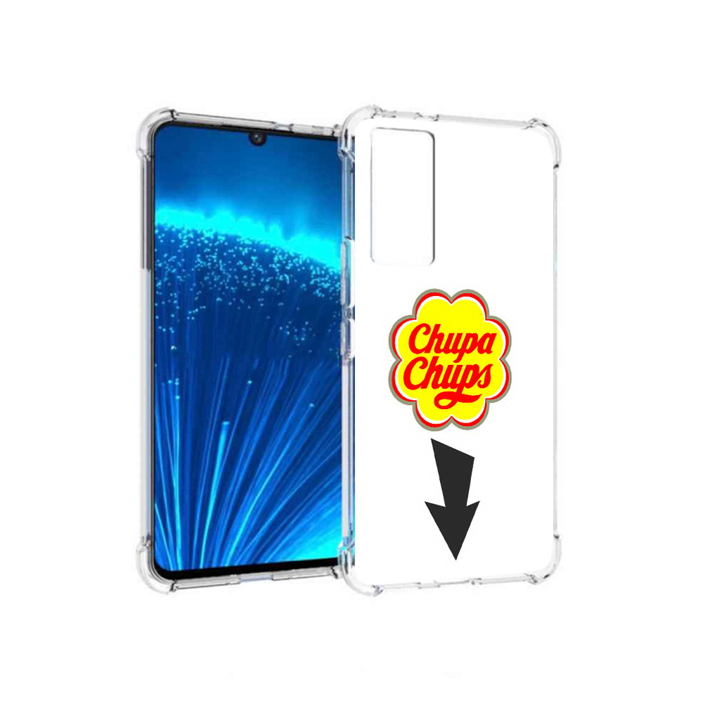 

Чехол MyPads Tocco для Vivo V21E чупа чупс (PT226954.394.694), Прозрачный, Tocco