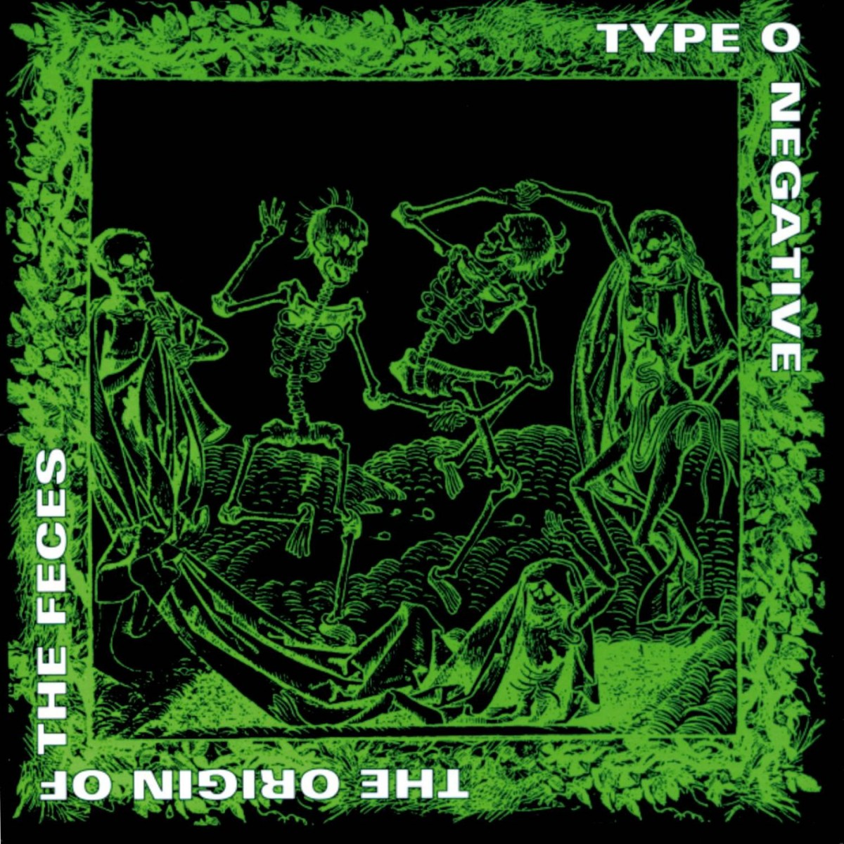 фото Type o negative the origin of the feces (green & black) (2винил) мистерия звука