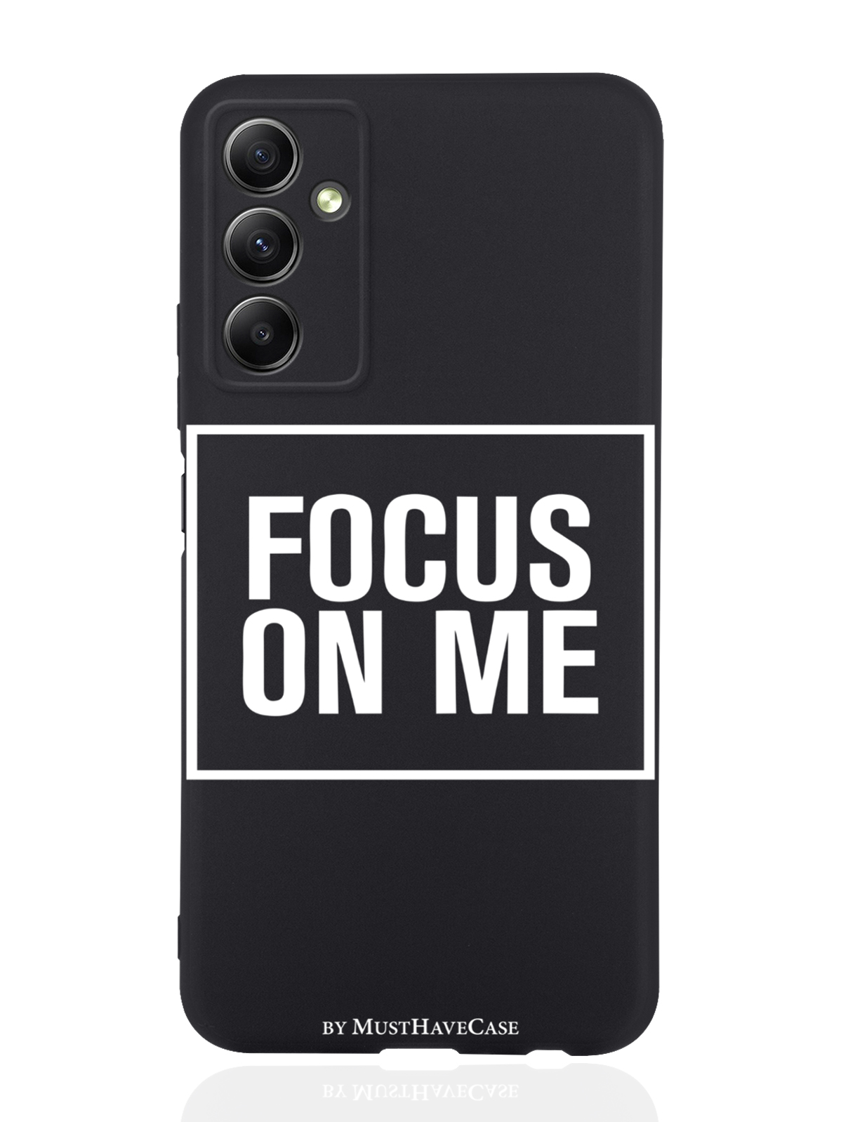 фото Чехол musthavecase для samsung galaxy a34 focus on me черный