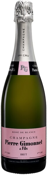 

Шампанское Pierre Gimonnet & Fils Rose de Blancs Brut 1er Cru розовое, сухое, 750 мл