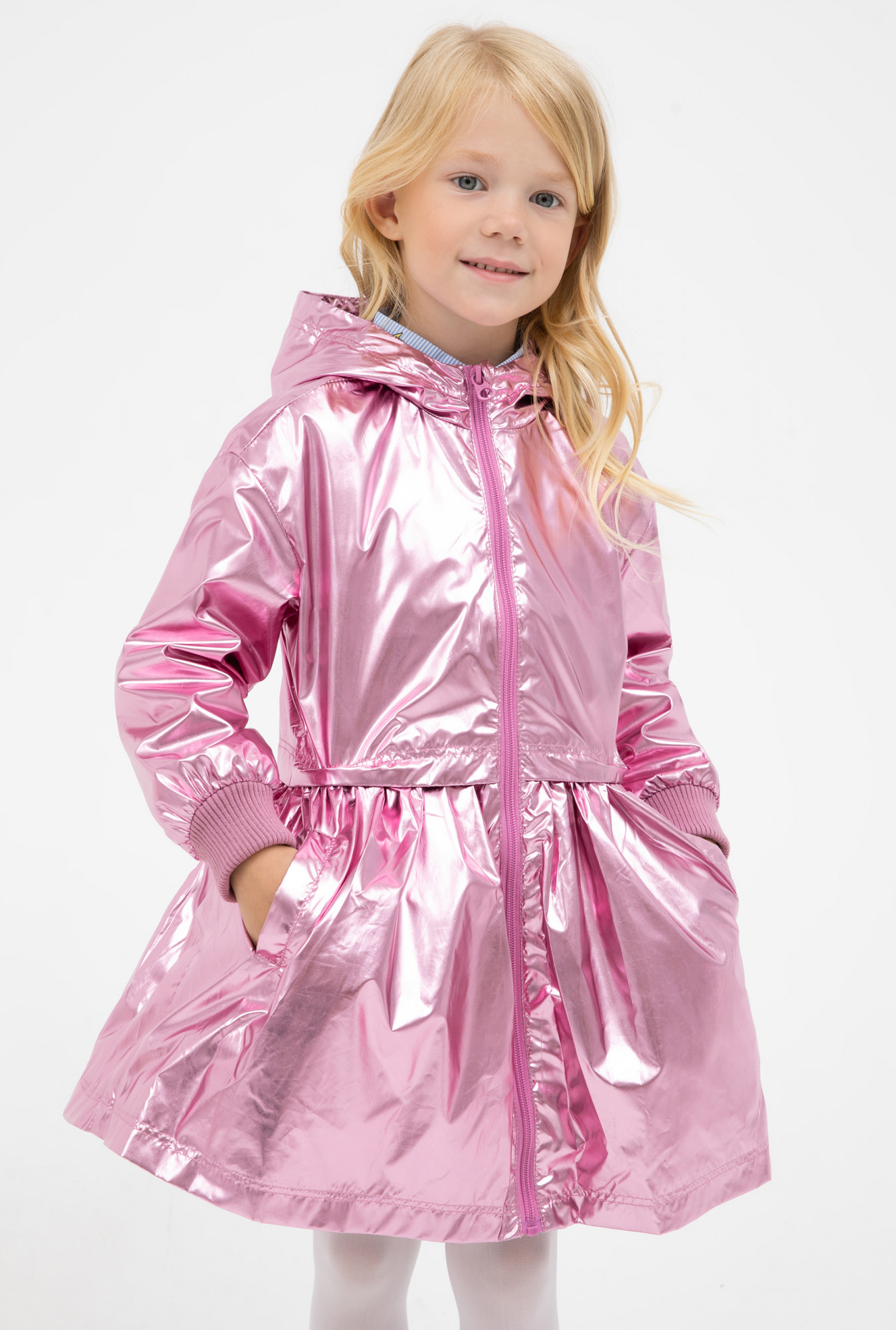 

Плащ Acoola 20220630022 цв. розовый р. 128, 20220630022