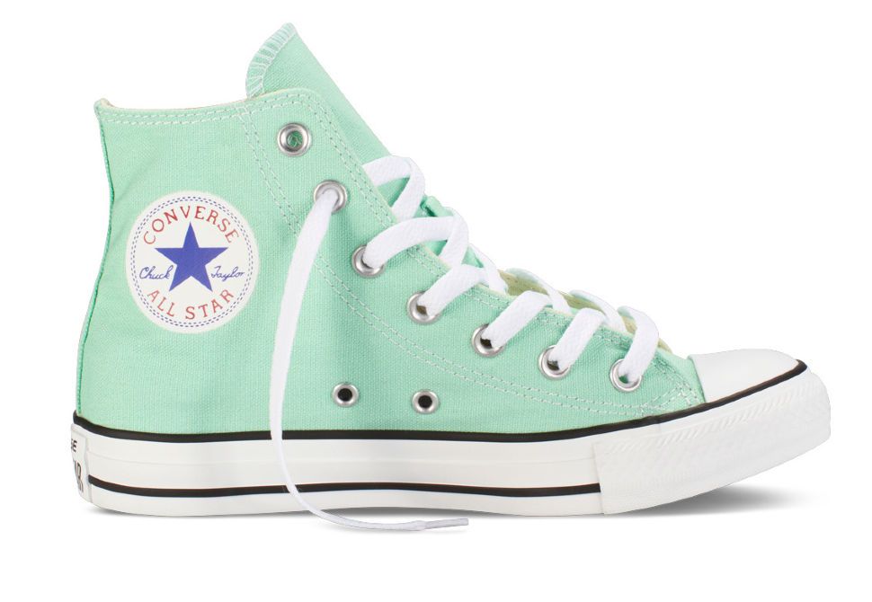 фото Кеды женские converse 142367 зеленые 36.5 ru