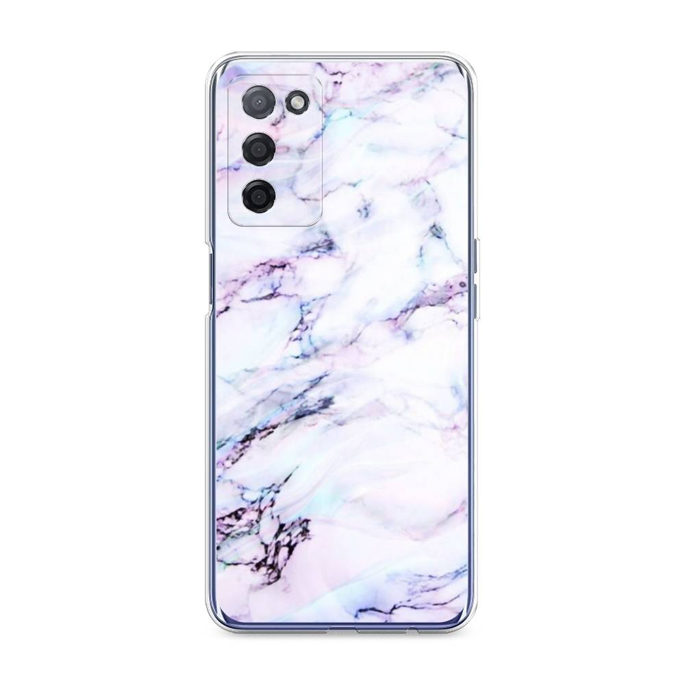 

Чехол на Oppo A55 5G "Радужный мрамор", Серый;фиолетовый, 256250-3