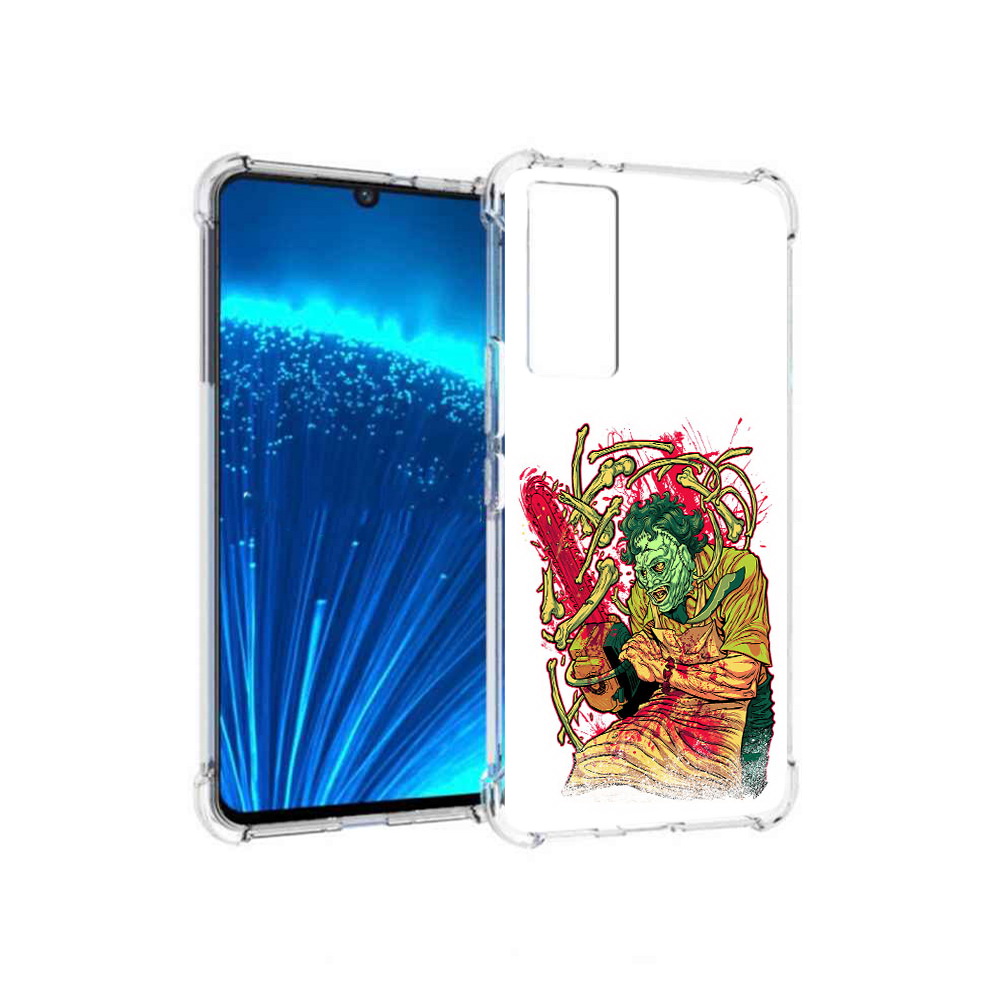

Чехол MyPads Tocco для Vivo V21E яркий мясник (PT226954.394.711), Прозрачный, Tocco