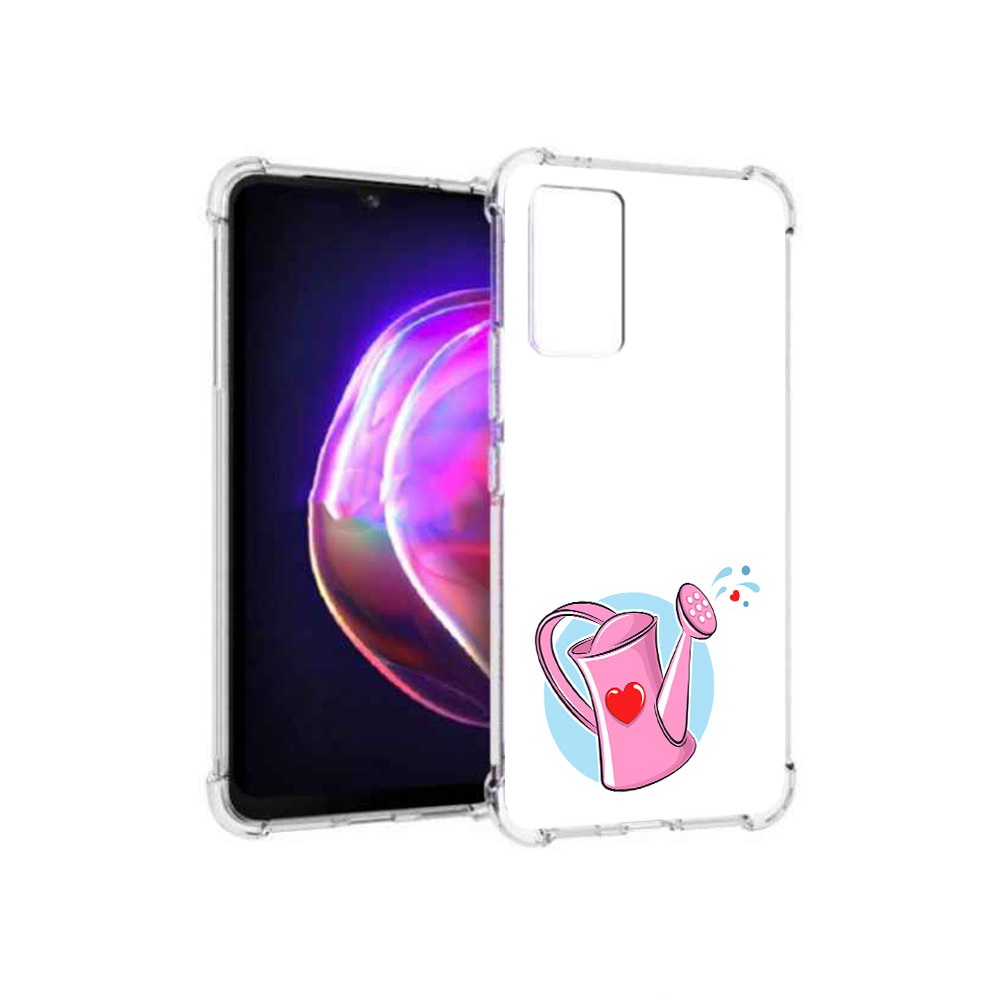 

Чехол MyPads Tocco для Vivo V21 Лейка любви 14 февраля (PT161781.395.103), Прозрачный, Tocco
