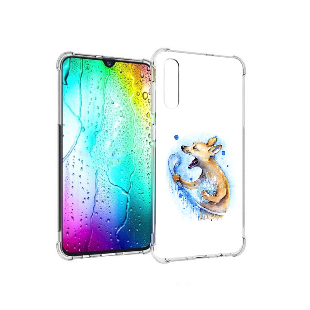 

Чехол MyPads Tocco для Samsung Galaxy A30s пение в душе (PT226907.519.537), Прозрачный, Tocco