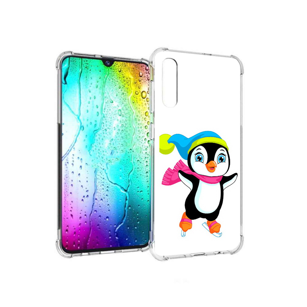 

Чехол MyPads Tocco для Samsung Galaxy A30s пингвин на коньках (PT226907.519.540), Прозрачный, Tocco