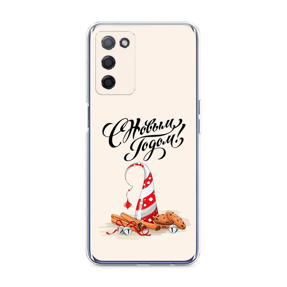 

Чехол на Oppo A55 5G "Подарки на Новый Год", Бежевый;красный;черный, 256250-5