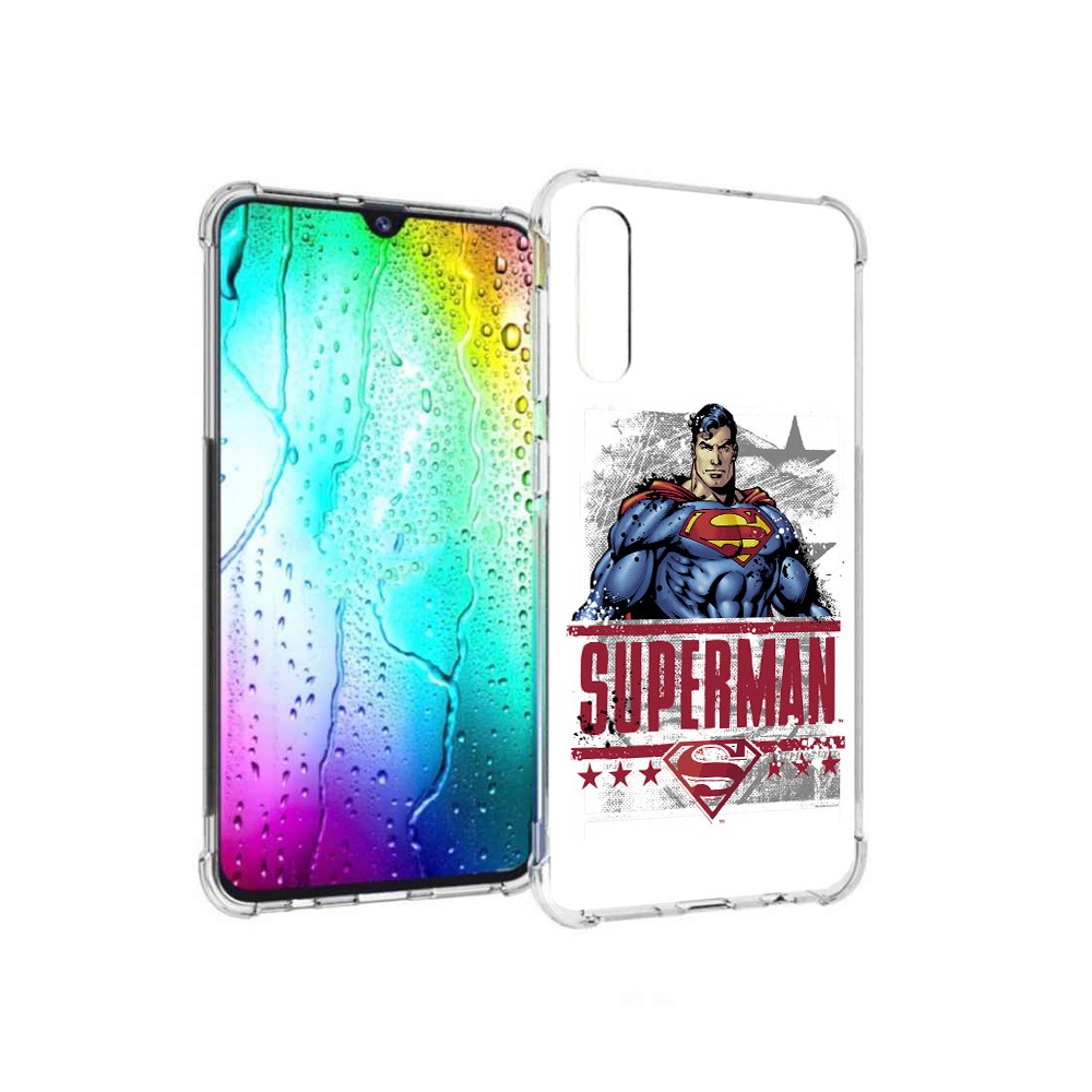 

Чехол MyPads Tocco для Samsung Galaxy A30s рисунок супермен (PT226907.519.583), Прозрачный, Tocco