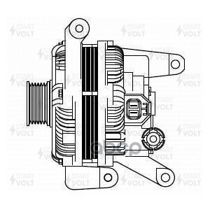 фото Генератор lg 2501 nsii0024156007 startvolt арт. lg2501