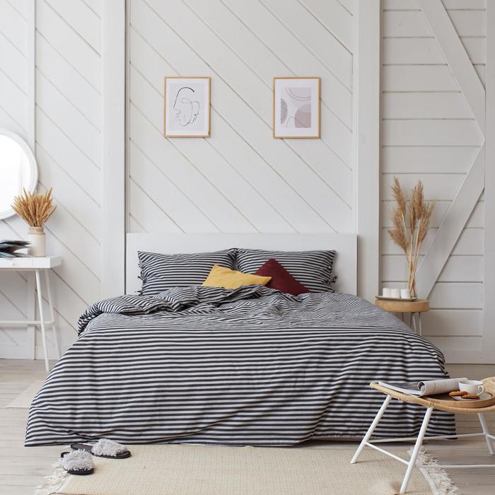 фото Постельное бельё этель евро «полоса»