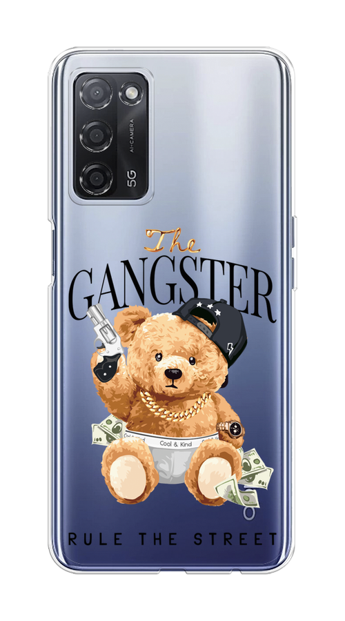 

Чехол на Oppo A55 5G "The Gangster", Бежевый;серый;черный, 256250-6