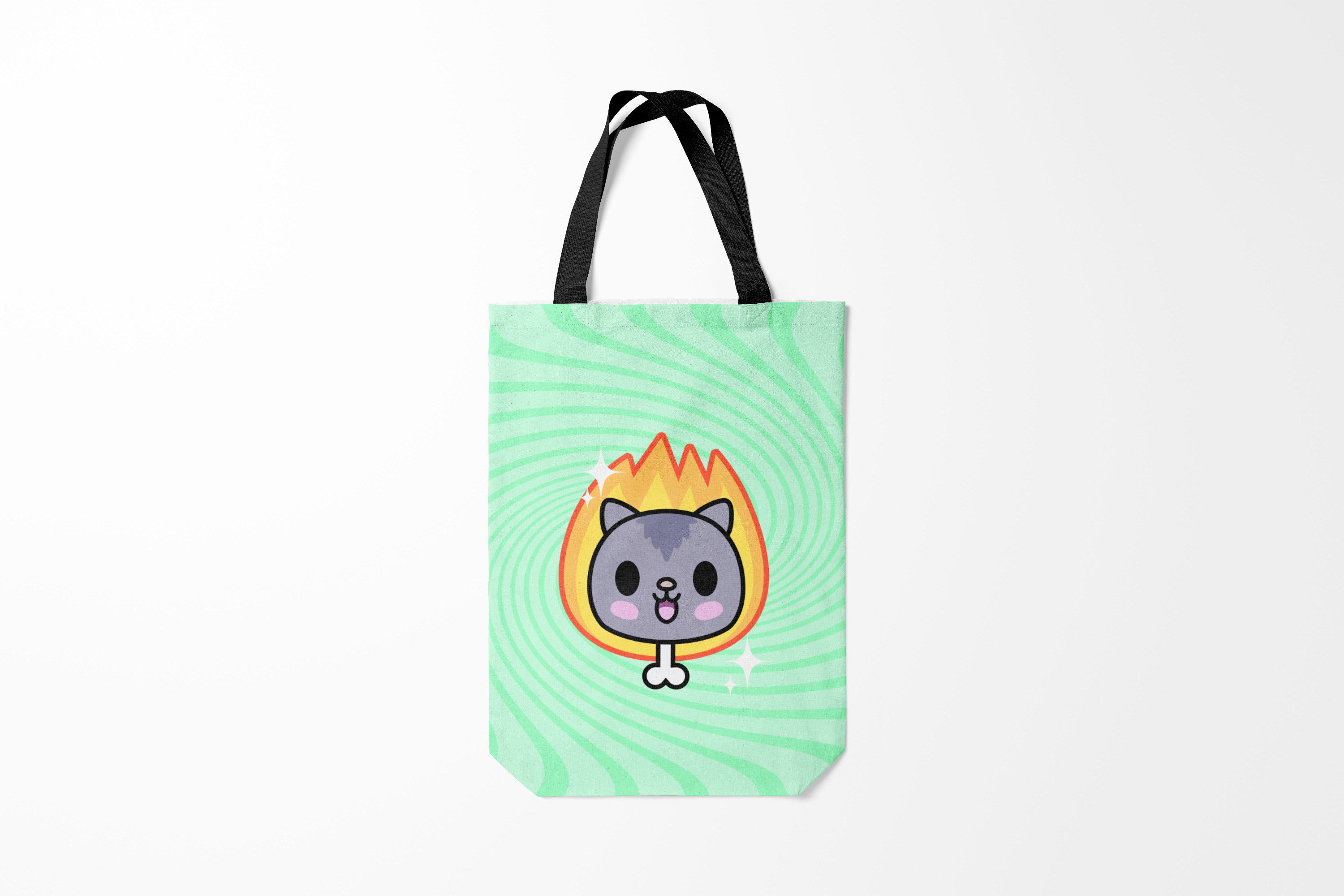

Сумка шoппер унисекс Burnettie Toca Boca Cat,, Toca Boca Cat