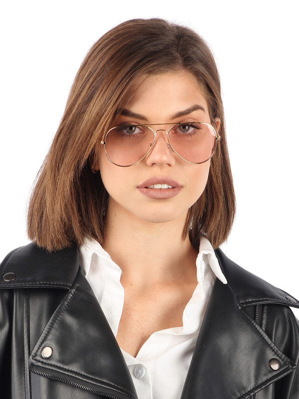 

Солнцезащитные очки женские Pretty Mania DT003 розовые, DT003
