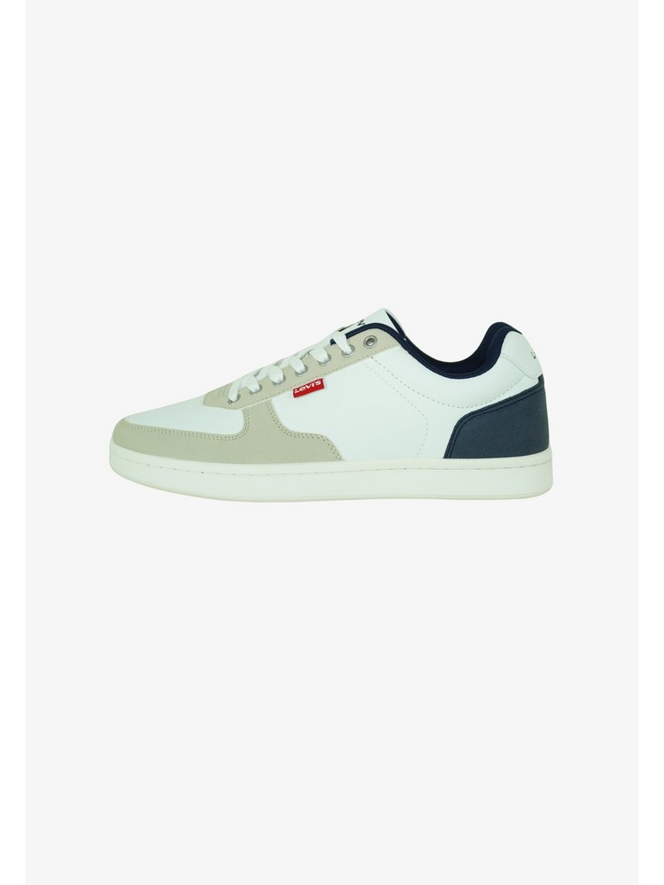 

Кеды мужские Levi's ZZO2EBL08 белые 44 EU, Белый, ZZO2EBL08