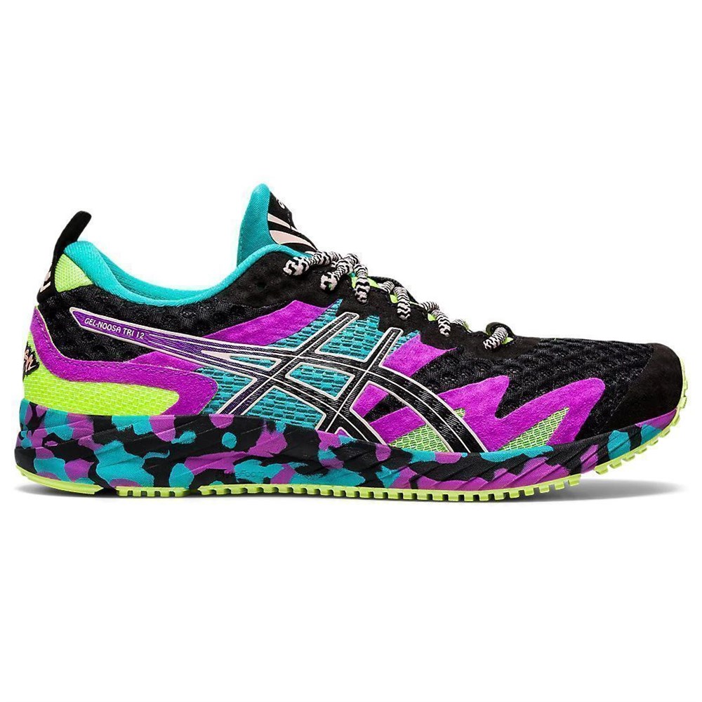 фото Кроссовки женские asics noosa 1012a578 черные 7.5 us