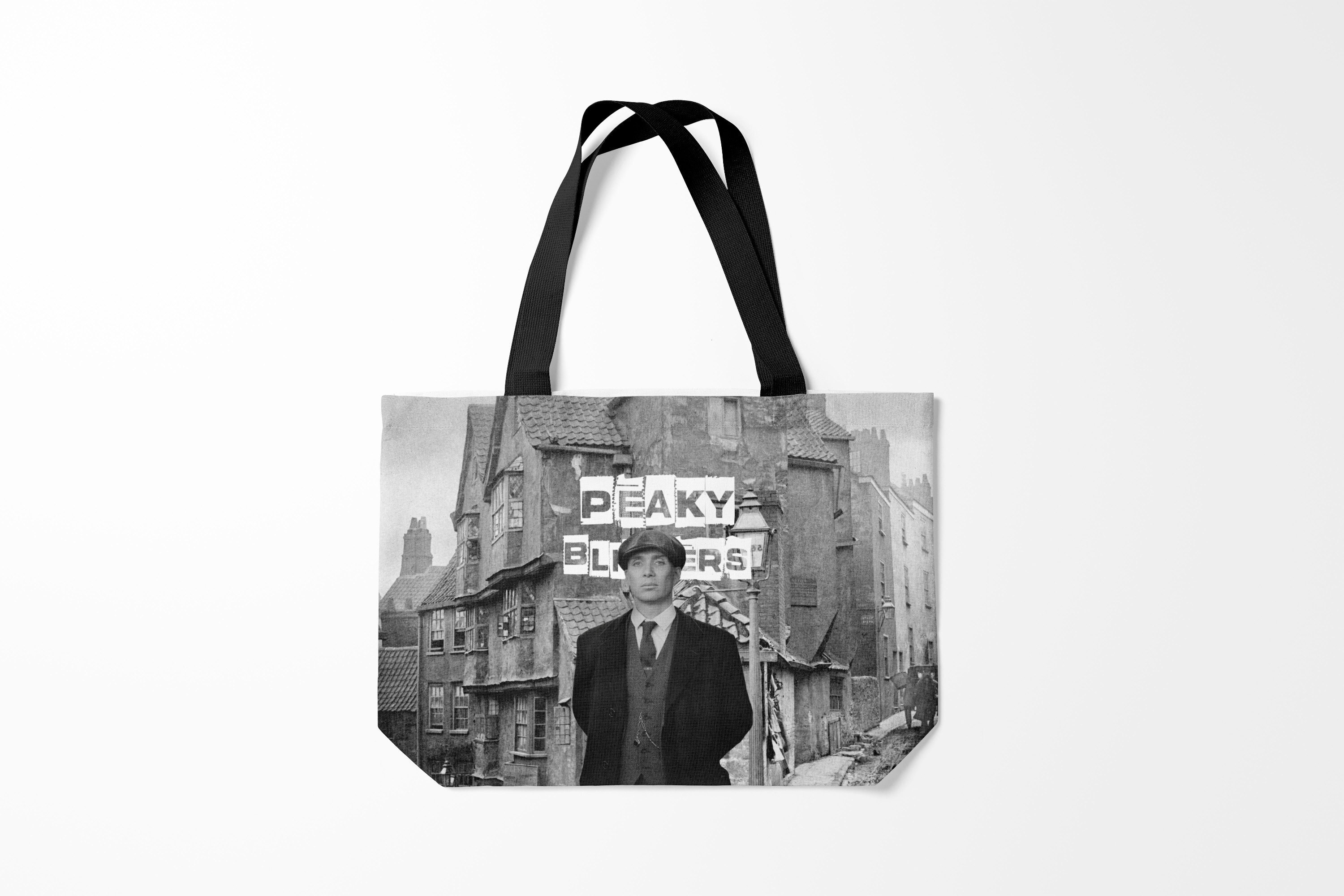 

Сумка шoппер унисекс Burnettie Острые козырьки Peaky Blinders, серый, Острые козырьки Peaky Blinders