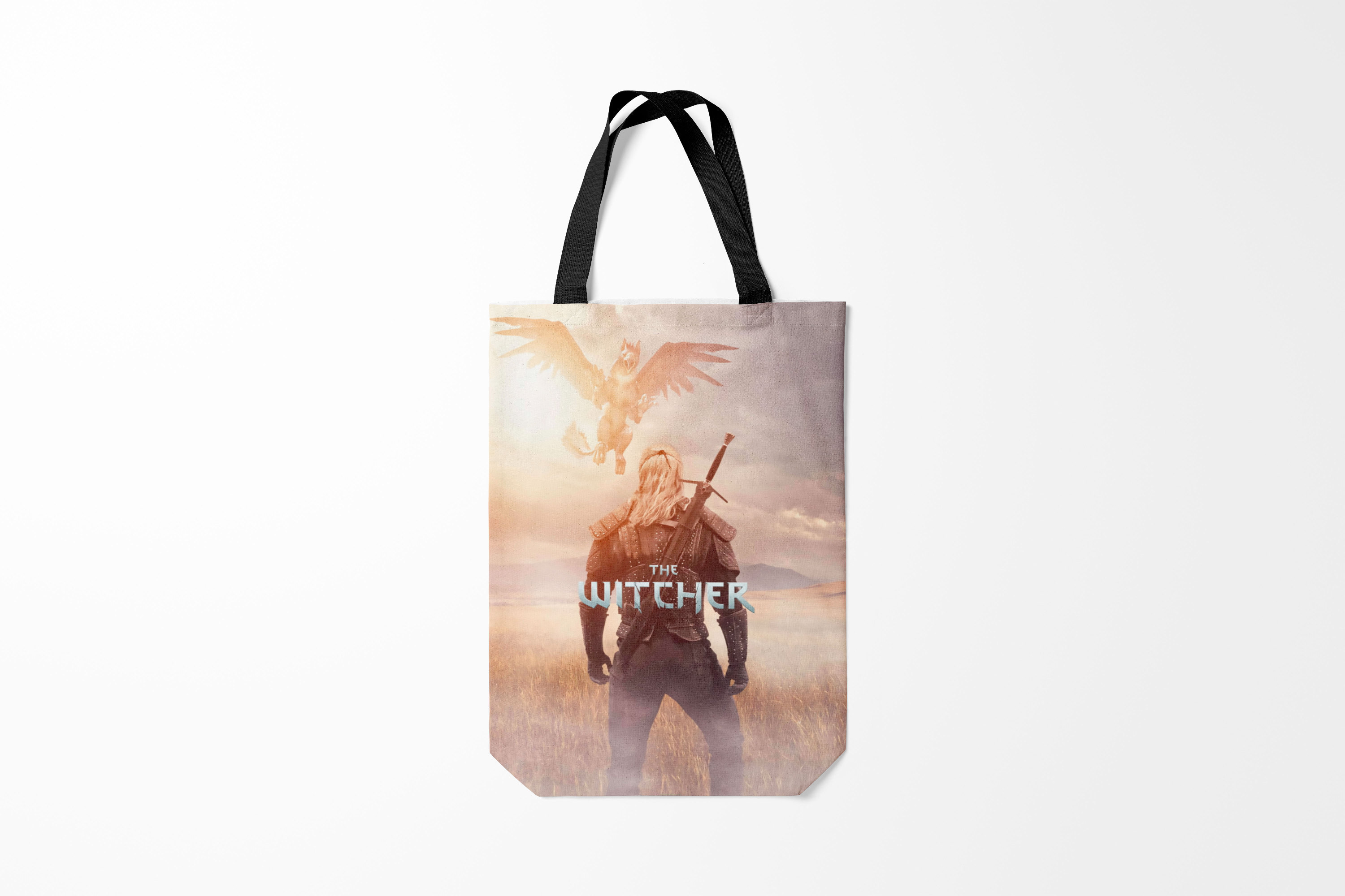 

Сумка шoппер унисекс Burnettie The Witcher Ведьмак,, The Witcher Ведьмак