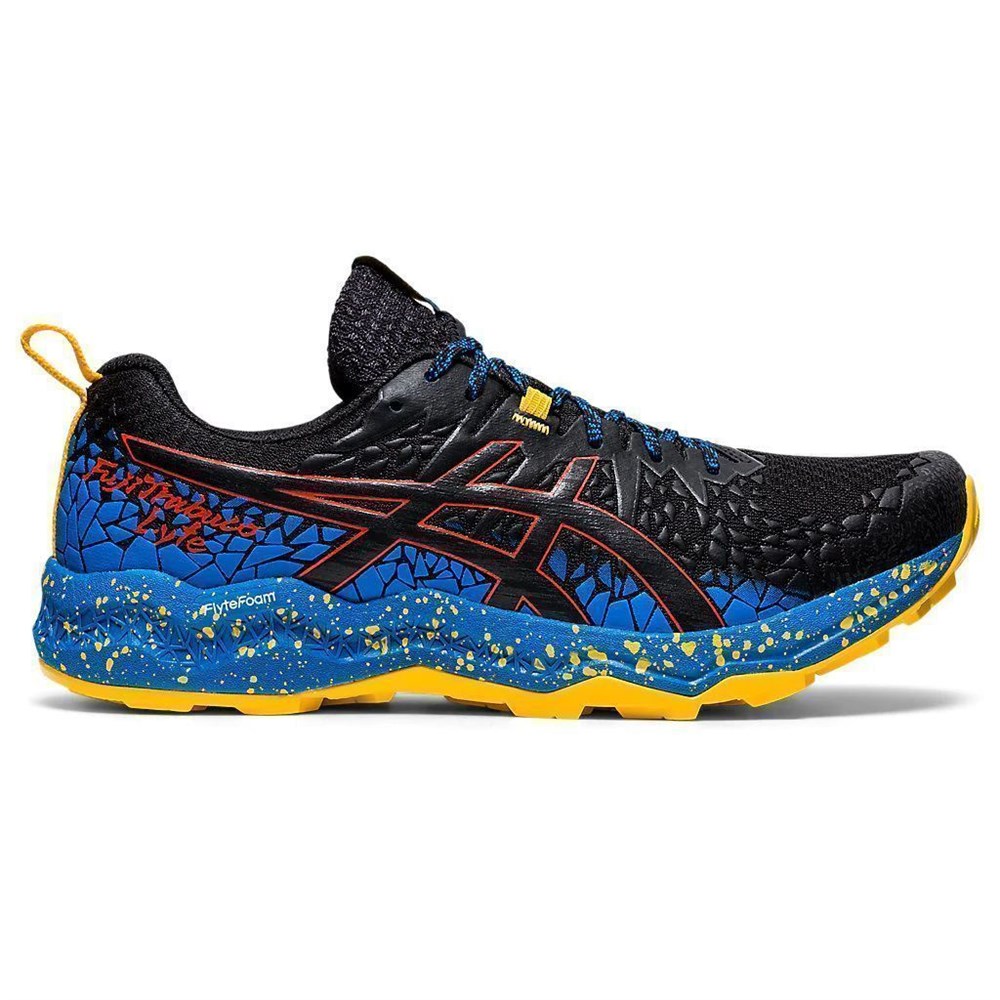 фото Кроссовки мужские asics fujitrabuco 1011a700 черные 8 us