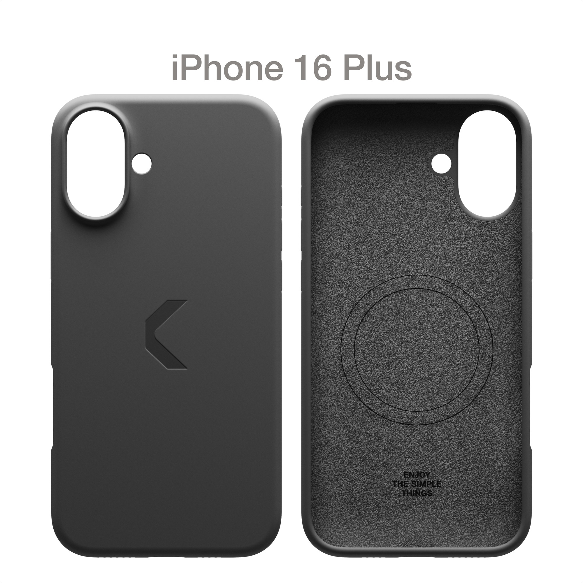 Чехол COMMO Shield Case для Apple iPhone 16 Plus с поддержкой беспроводной зарядки, Black