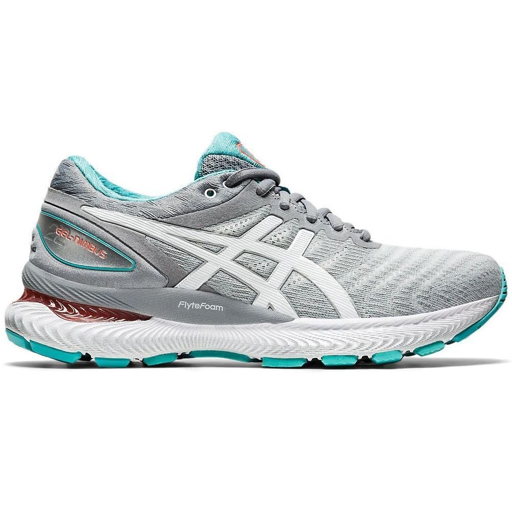 фото Кроссовки женские asics nimbus 1012a587 серые 7.5 us